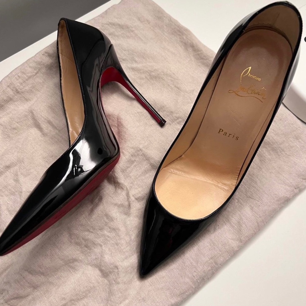 Verified. Christian Louboutin Kate 100